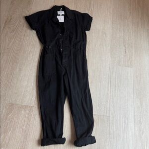 Pistola New with tags Black Button-Up Jumpsuit